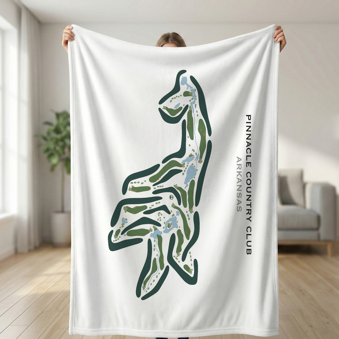 Pinnacle Country Club, Arkansas - Printed Golf Courses