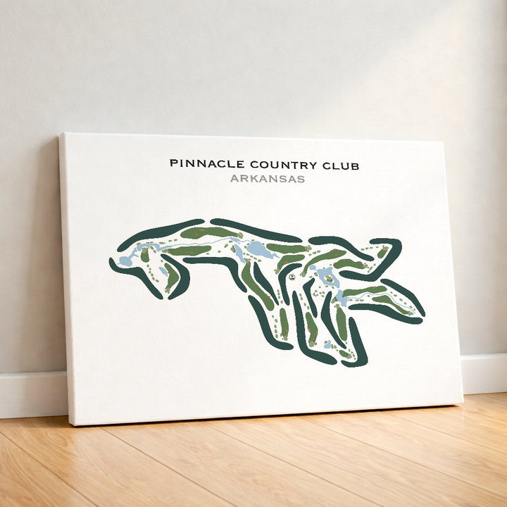 Pinnacle Country Club, Arkansas - Printed Golf Courses