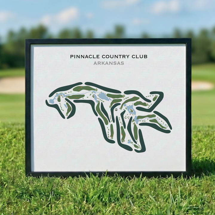 Pinnacle Country Club, Arkansas - Printed Golf Courses