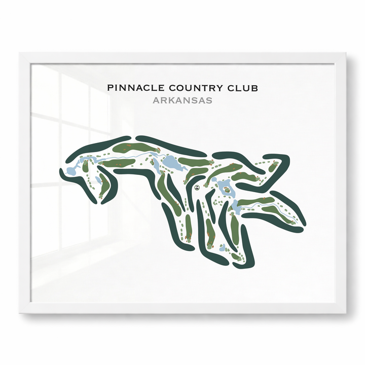 Pinnacle Country Club, Arkansas - Printed Golf Courses
