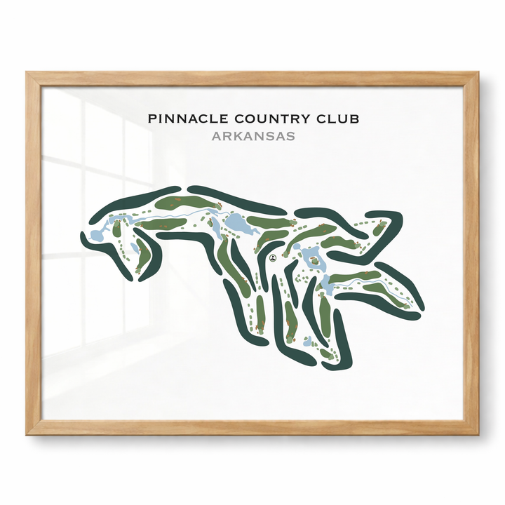 Pinnacle Country Club, Arkansas - Printed Golf Courses