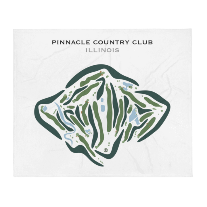 Pinnacle Country Club, Illinois - Printed Golf Courses