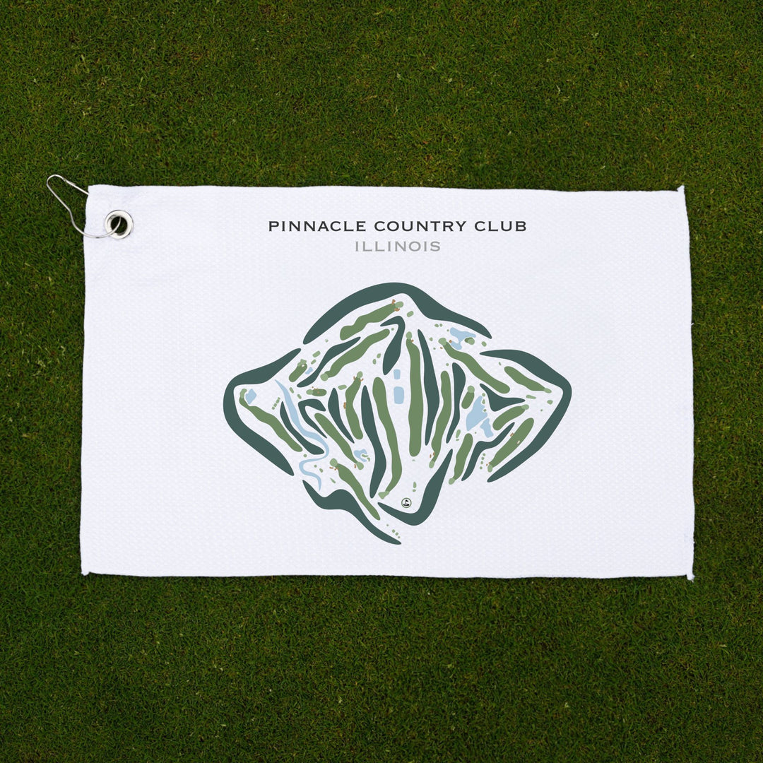 Pinnacle Country Club, Illinois - Printed Golf Courses