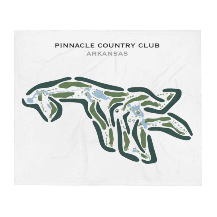 Pinnacle Country Club, Arkansas - Printed Golf Courses