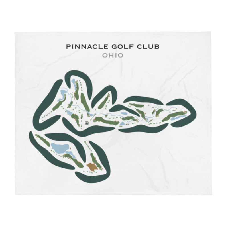 Pinnacle Golf Club, Ohio - Printed Golf Courses