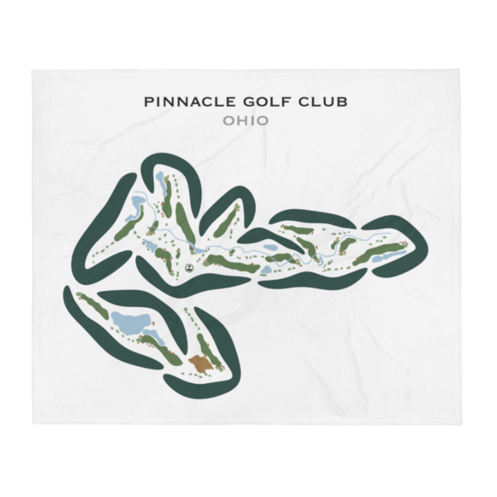Pinnacle Golf Club, Ohio - Printed Golf Courses