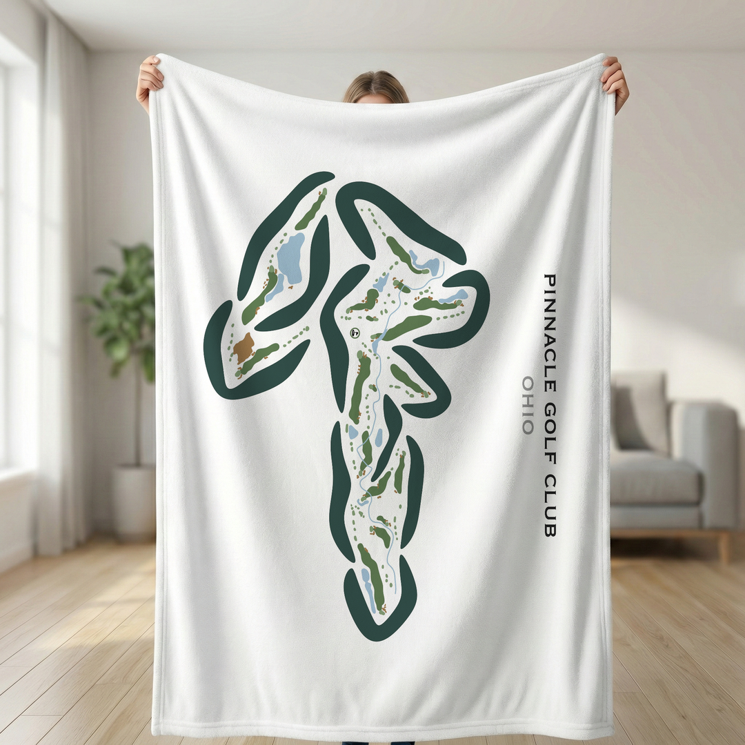 Pinnacle Golf Club, Ohio - Printed Golf Courses