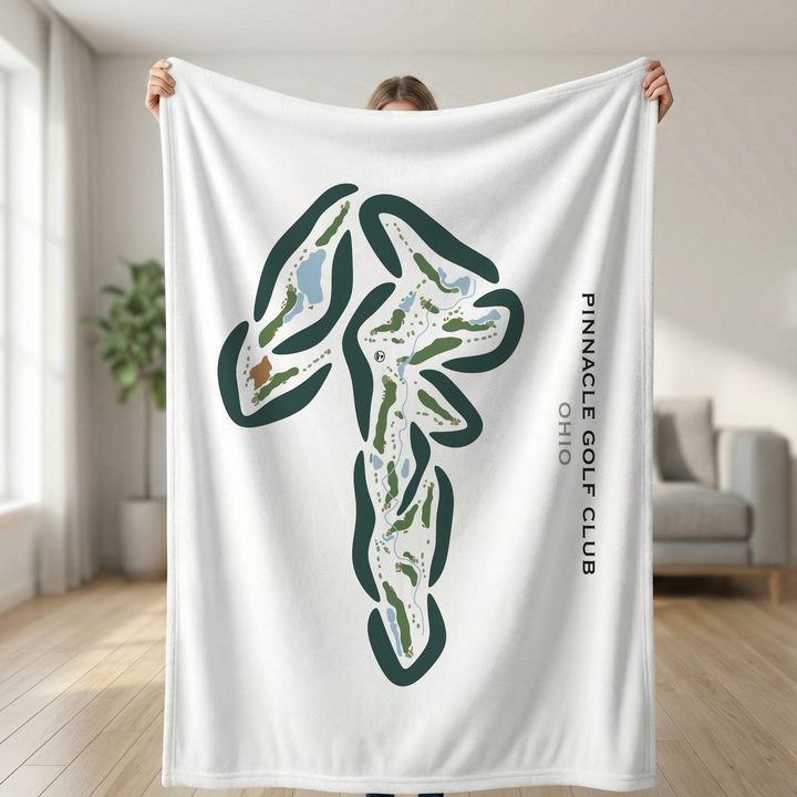 Pinnacle Golf Club, Ohio - Printed Golf Courses