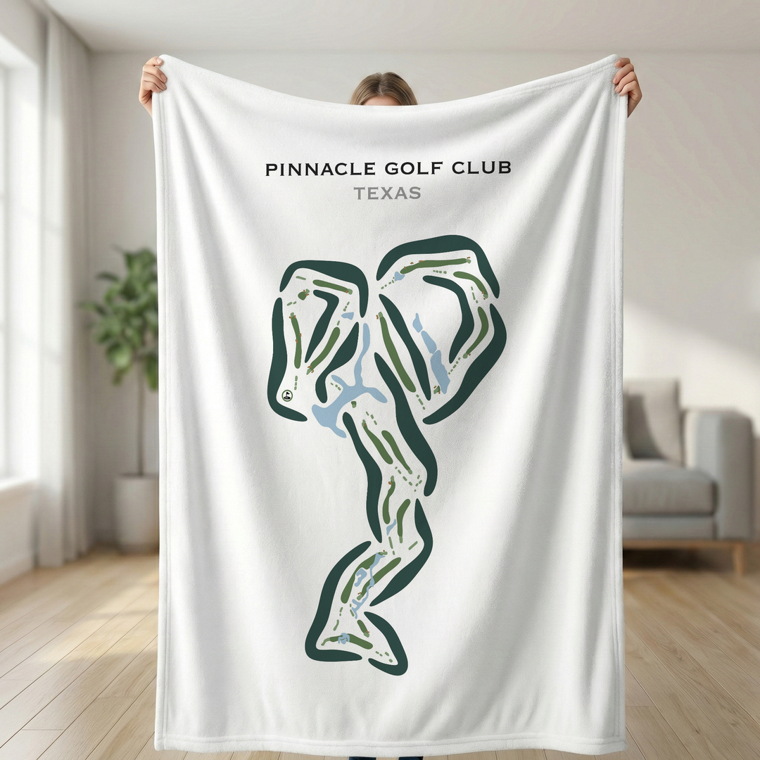 Pinnacle Golf Club, Texas - Printed Golf Course