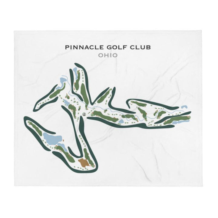 Pinnacle Golf Club, Ohio - Printed Golf Courses - Golf Course Prints