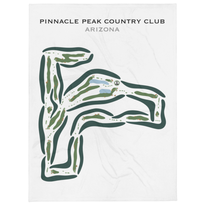 Pinnacle Peak Country Club, Arizona - Printed Golf Courses