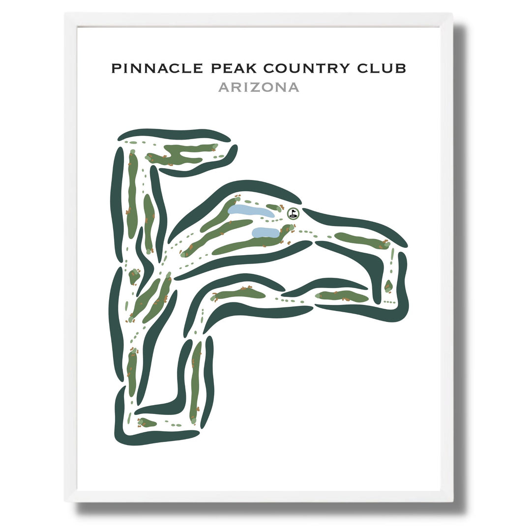 Pinnacle Peak Country Club, Arizona - Printed Golf Courses