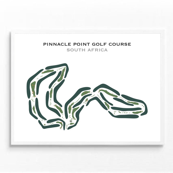 Pinnacle Point Golf Course, South Africa - Printed Golf Courses