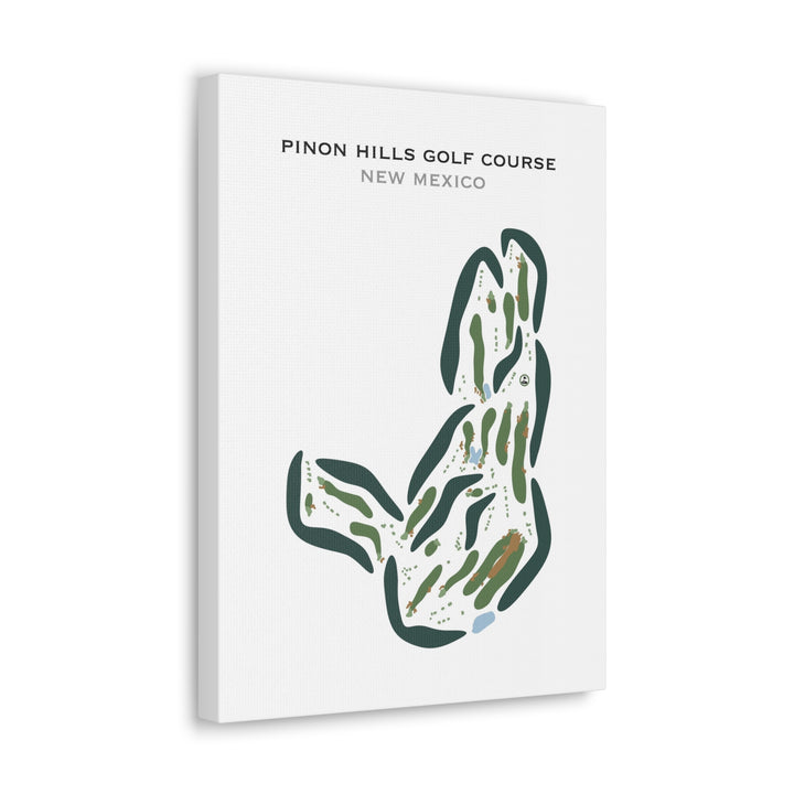Pinon Hills Golf Course, New Mexico - Printed Golf Courses