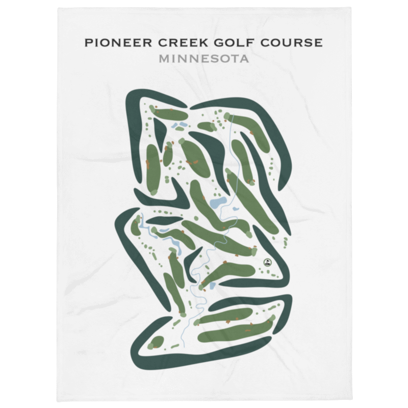 Pioneer Creek Golf Course, Minnesota - Printed Golf Courses