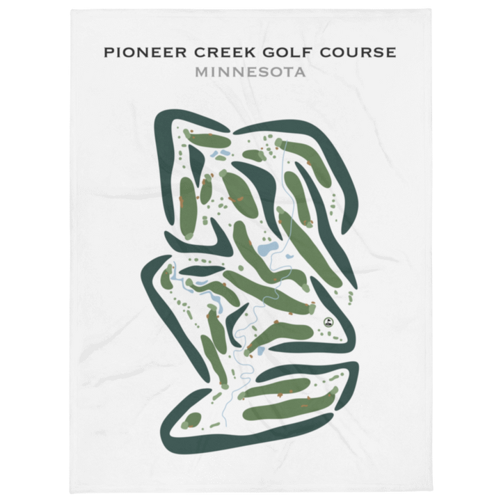 Pioneer Creek Golf Course, Minnesota - Printed Golf Courses