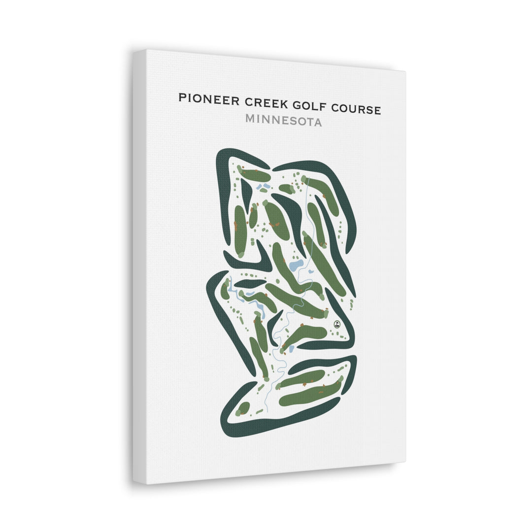 Pioneer Creek Golf Course, Minnesota - Printed Golf Courses