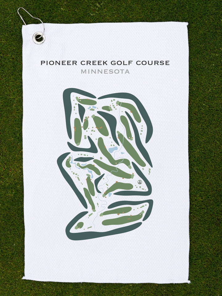 Pioneer Creek Golf Course, Minnesota - Printed Golf Courses