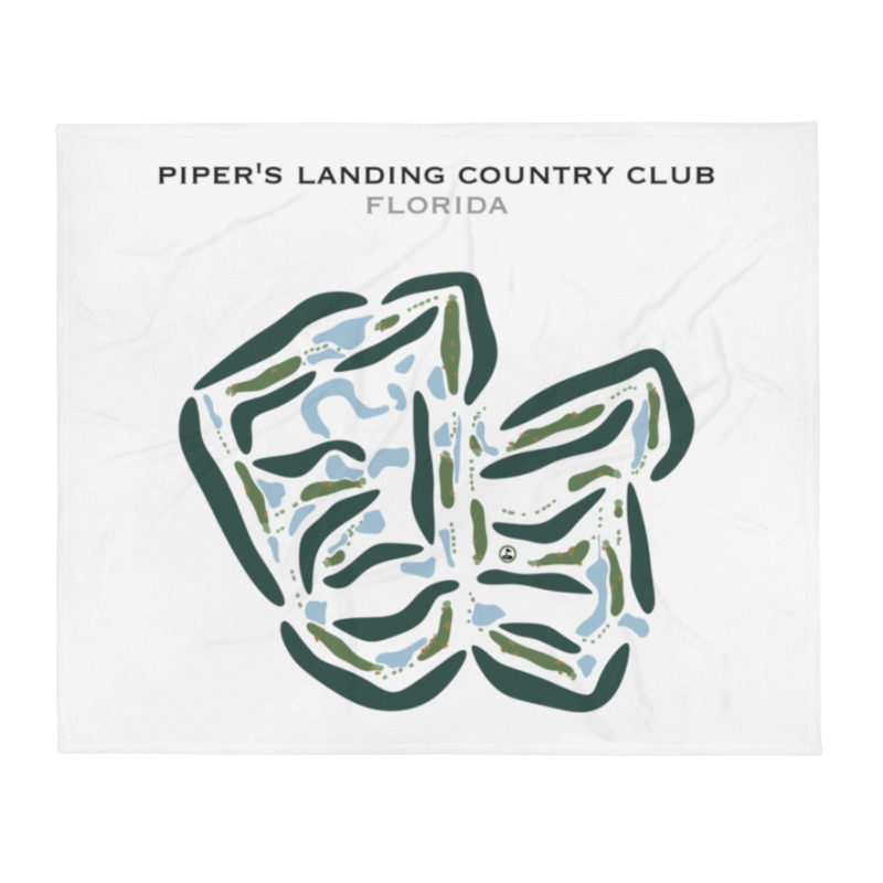 Piper's Landing Country Club, Florida - Printed Golf Courses