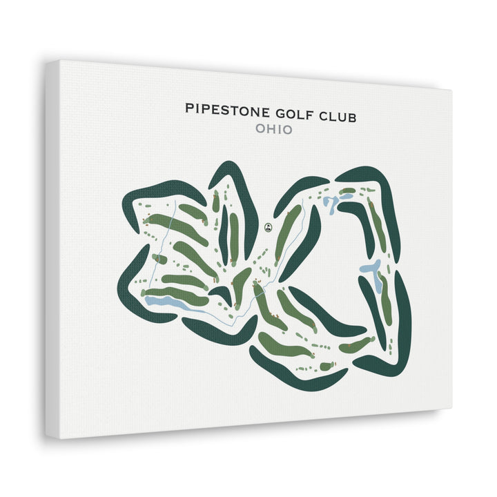 PipeStone Golf Club, Ohio - Printed Golf Courses