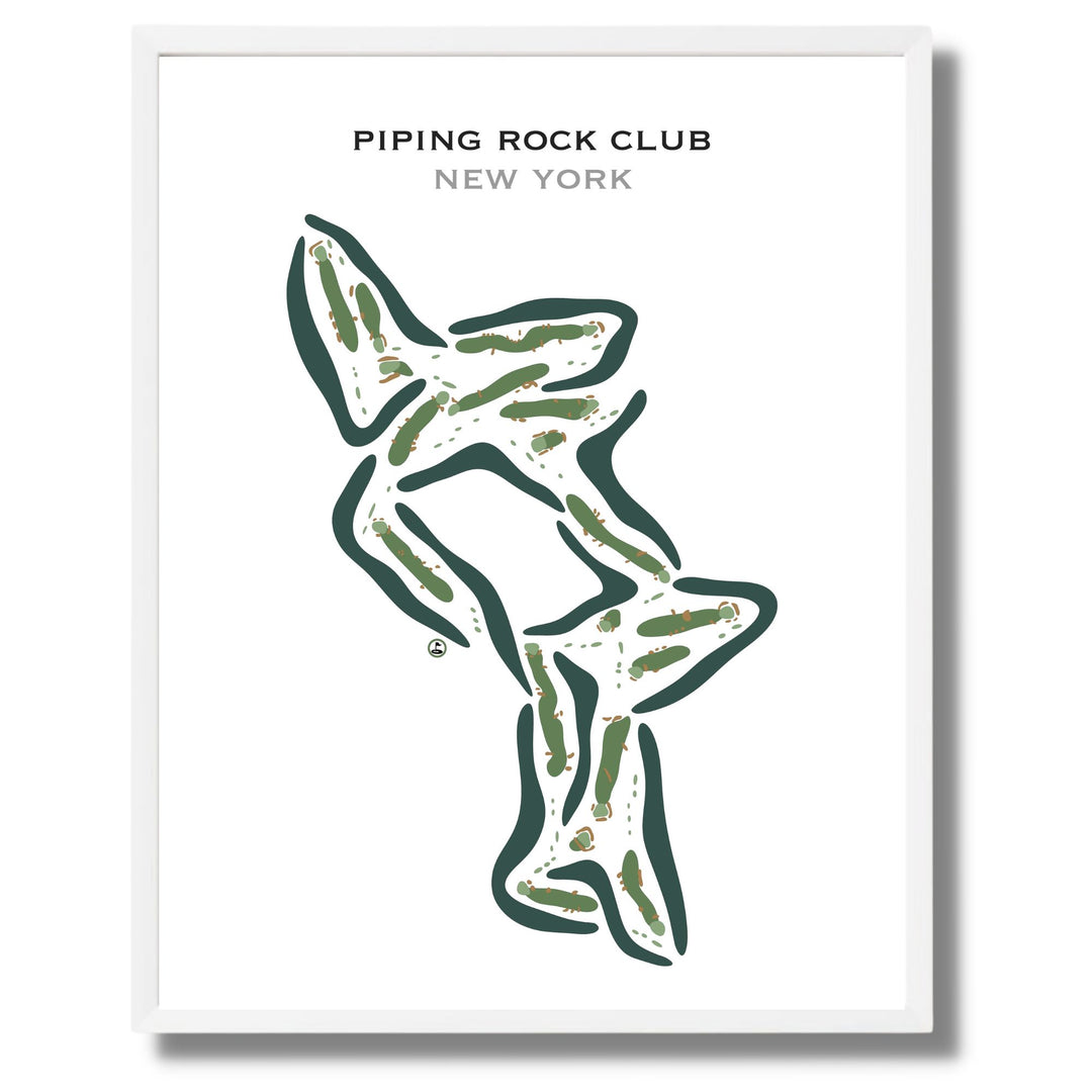 Piping Rock Club, New York - Printed Golf Courses