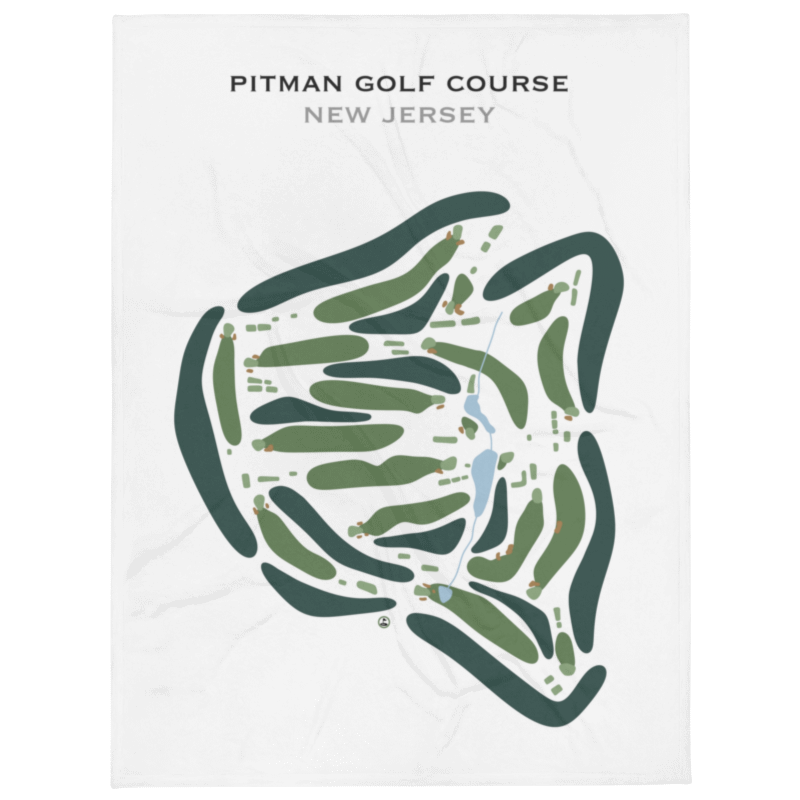 Pitman Golf Course, New Jersey - Printed Golf Courses