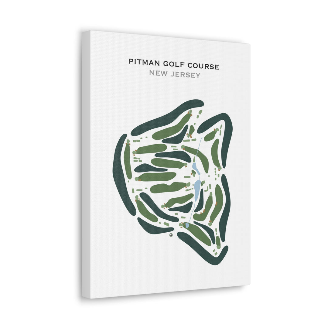 Pitman Golf Course, New Jersey - Printed Golf Courses