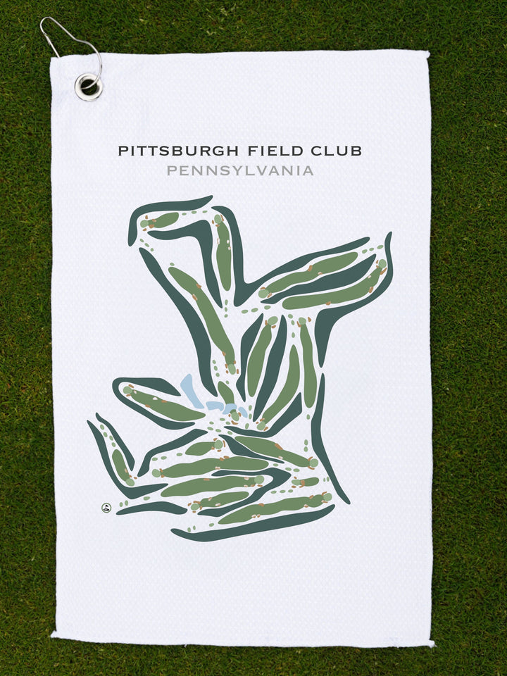 Pittsburgh Field Club, Pennsylvania - Printed Golf Courses