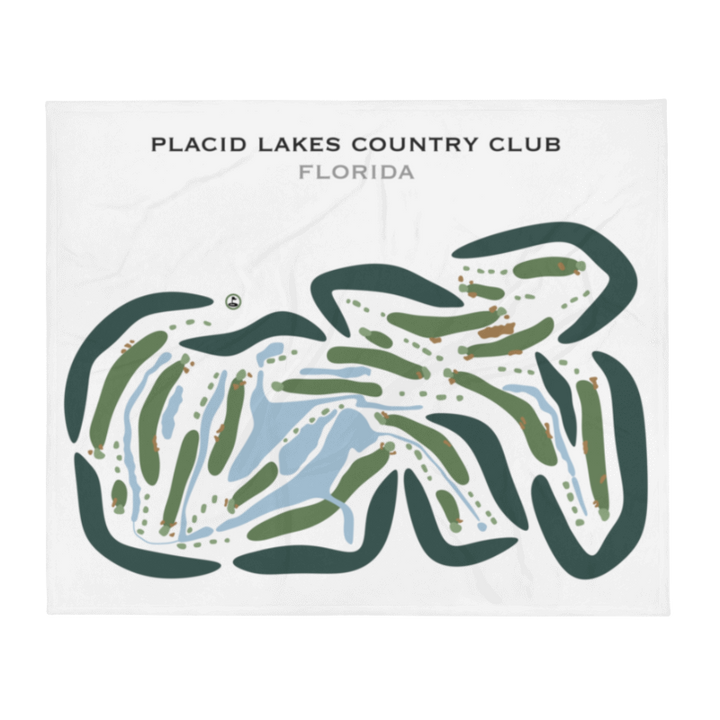 Placid Lakes Country Club, Florida - Printed Golf Courses