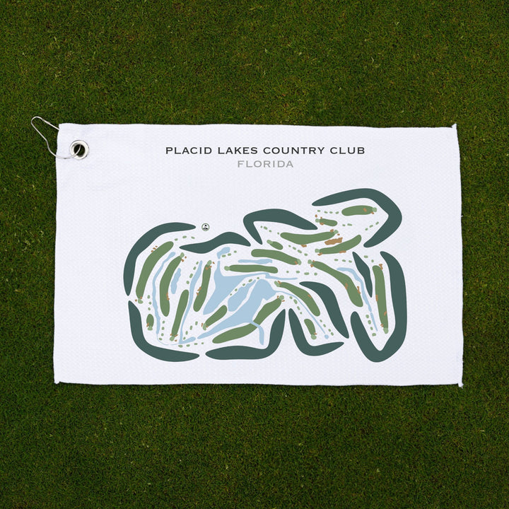 Placid Lakes Country Club, Florida - Printed Golf Courses