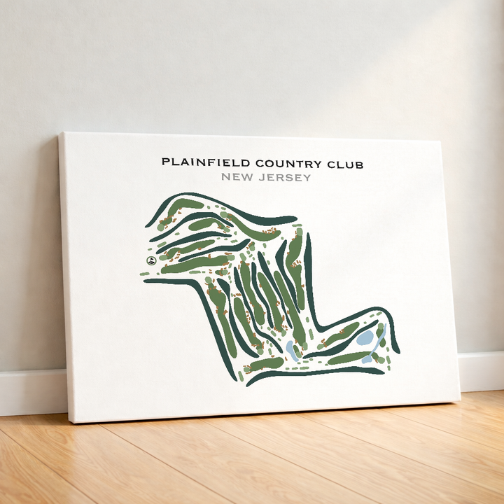 Plainfield Country Club, New Jersey - Printed Golf Courses