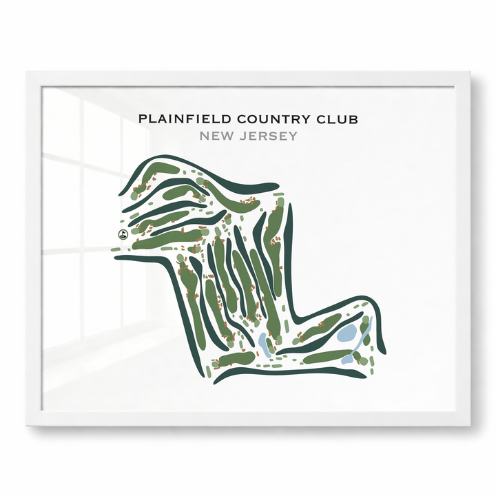 Plainfield Country Club, New Jersey - Printed Golf Courses