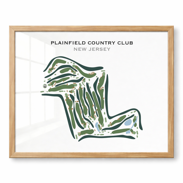 Plainfield Country Club, New Jersey - Printed Golf Courses