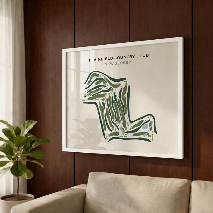 Plainfield Country Club, New Jersey - Printed Golf Courses