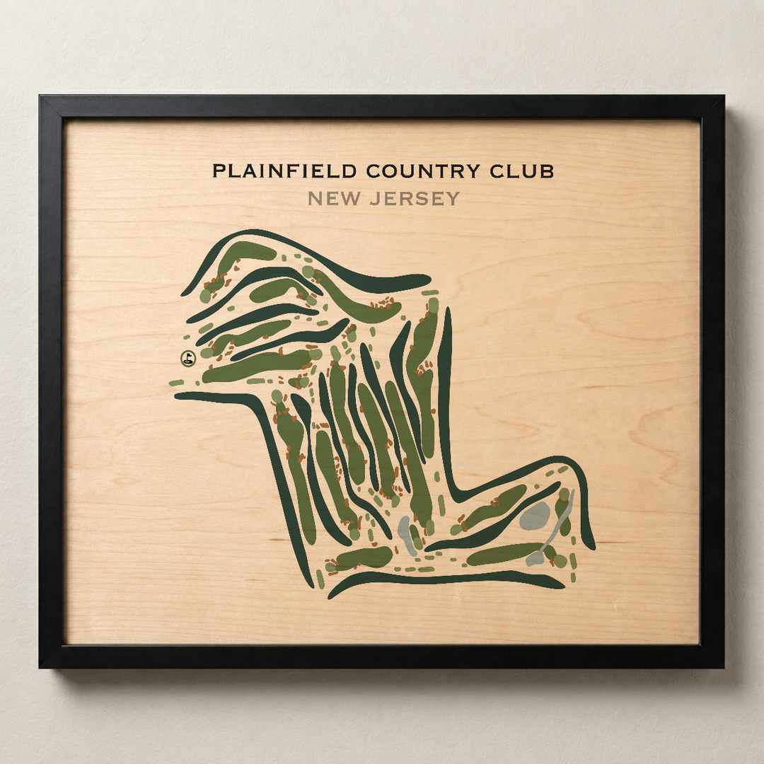 Plainfield Country Club, New Jersey - Printed Golf Courses