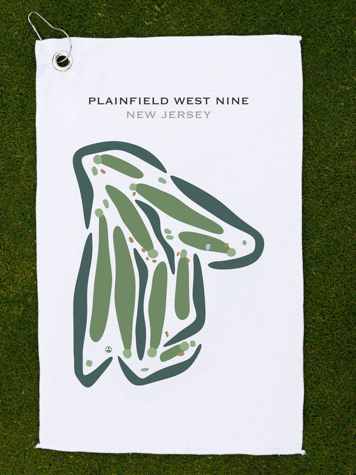 Plainfield West Nine, New Jersey - Printed Golf Courses