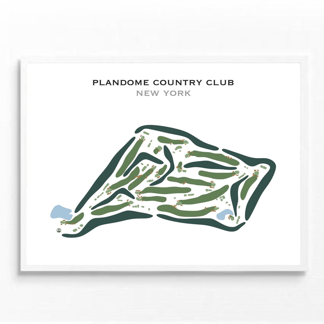 Plandome Country Club, New York - Printed Golf Courses