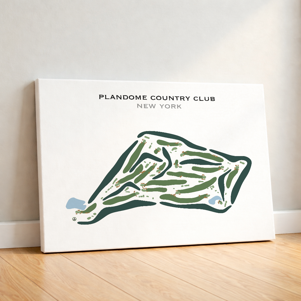Plandome Country Club, New York - Printed Golf Courses