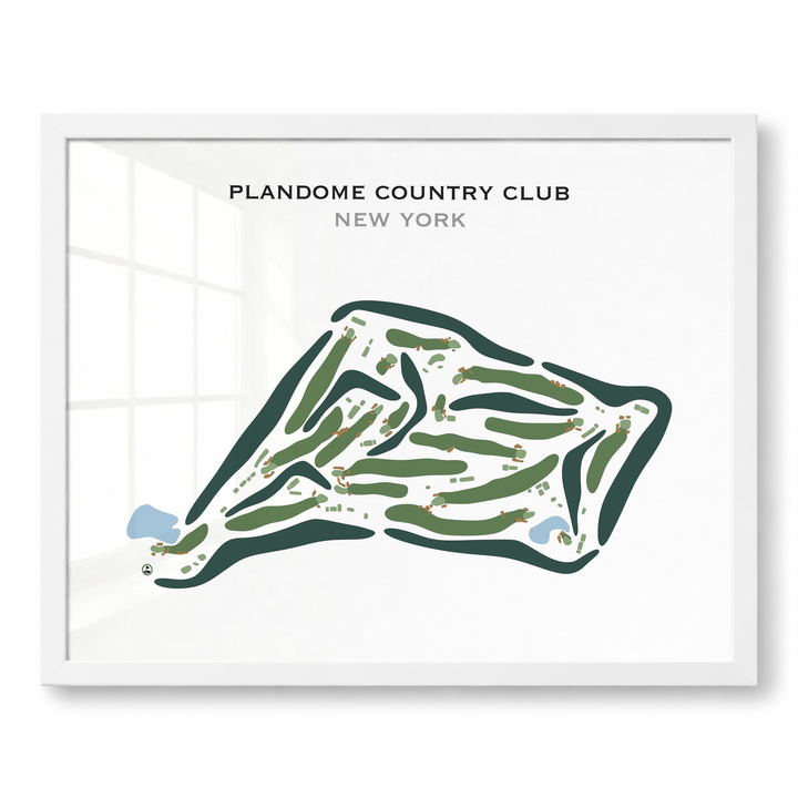 Plandome Country Club, New York - Printed Golf Courses