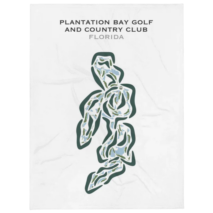 Plantation Bay Golf & Country Club, Florida  - Printed Golf Courses