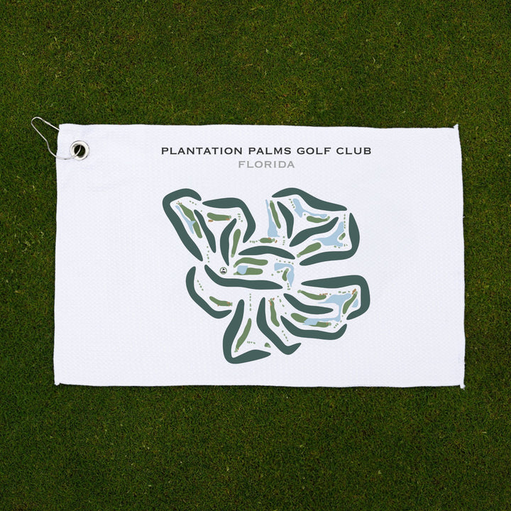 Plantation Palms Golf Club, Florida - Printed Golf Courses