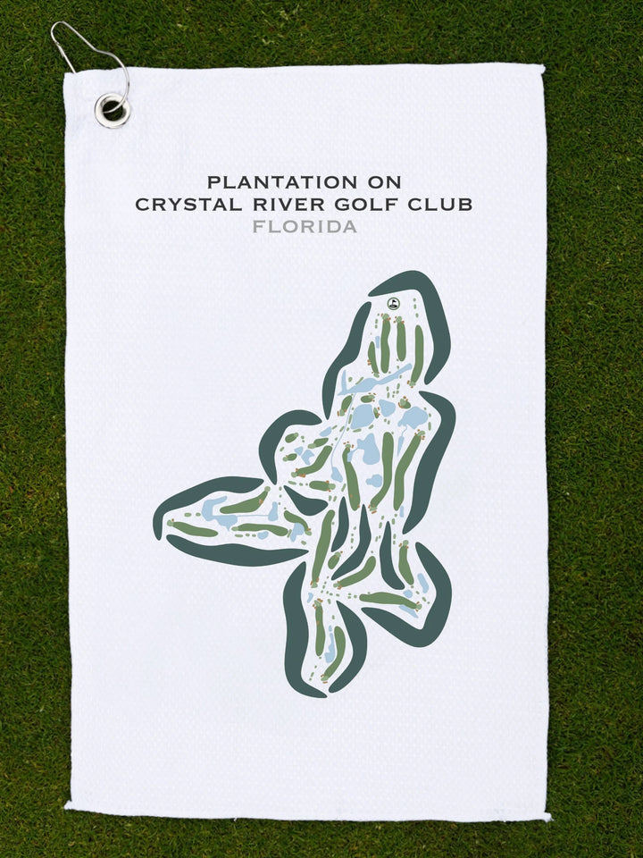 Plantation On Crystal River Golf Club, Florida  - Printed Golf Courses