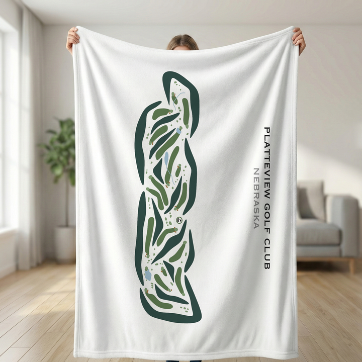 Platteview Golf Club, Nebraska - Printed Golf Courses