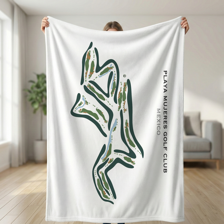 Playa Mujeres Golf Club, Mexico - Printed Golf Course