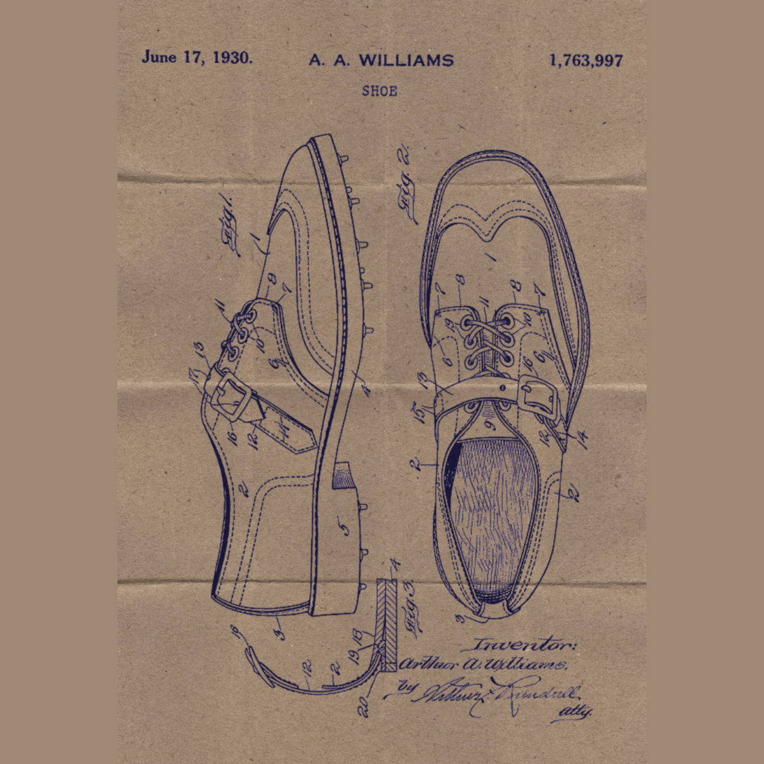 Player Shoes - Golf Patent