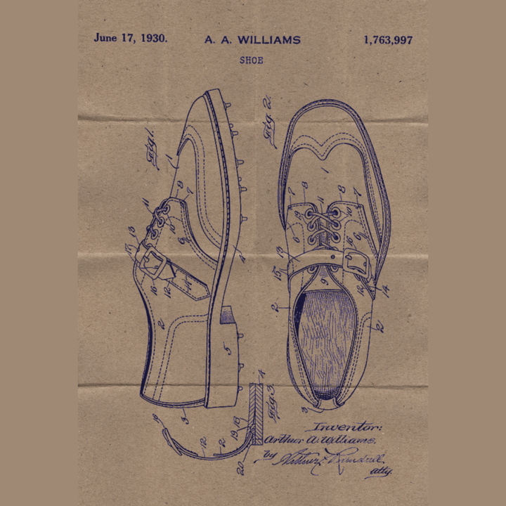Player Shoes - Golf Patent