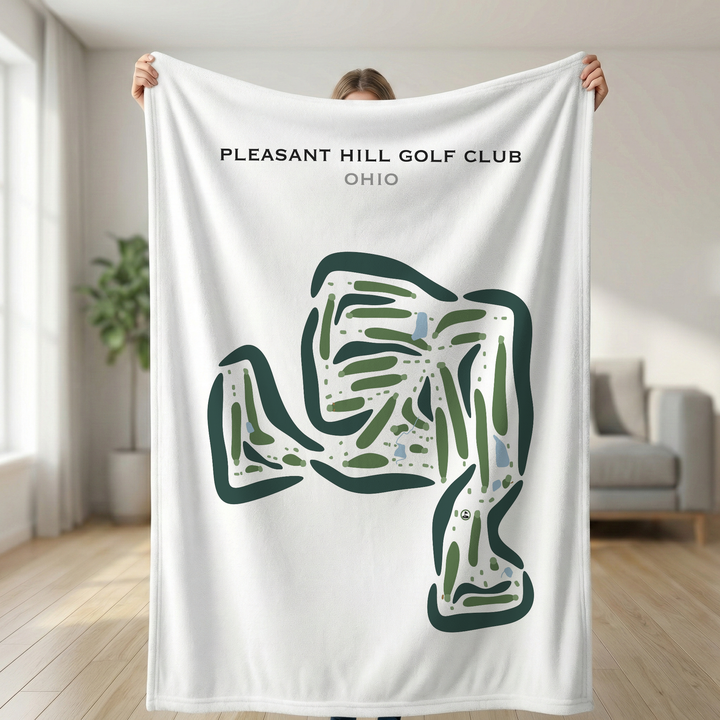 Pleasant Hill Golf Club, Ohio - Printed Golf Courses