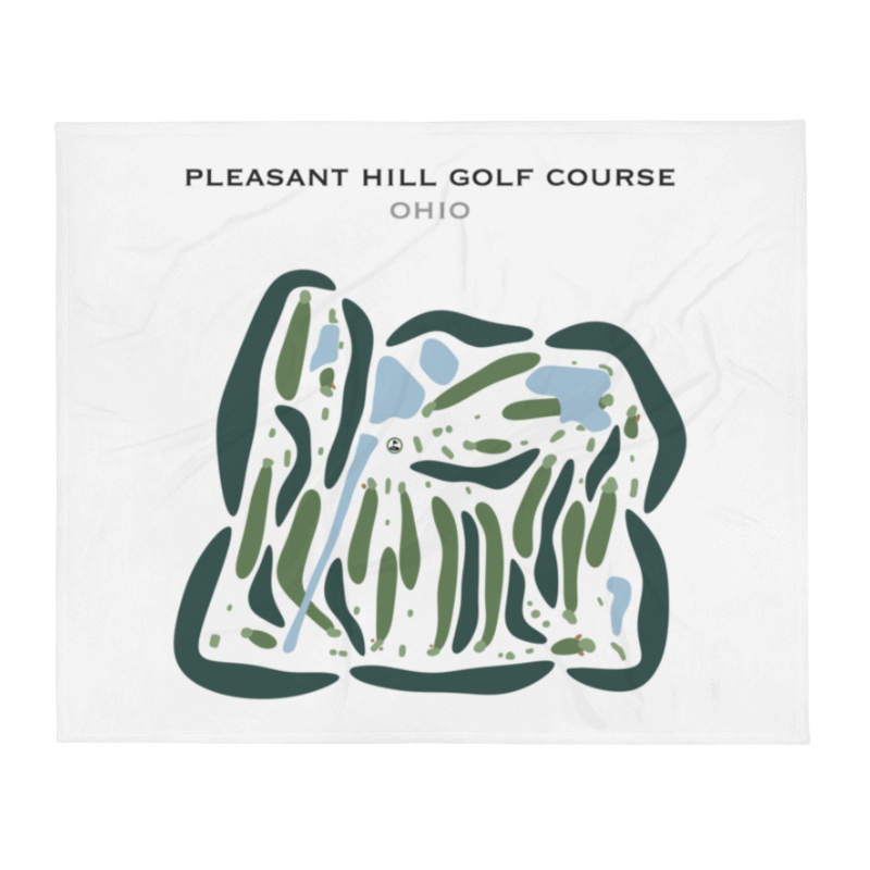 Pleasant Hill Golf Course, Ohio - Printed Golf Courses