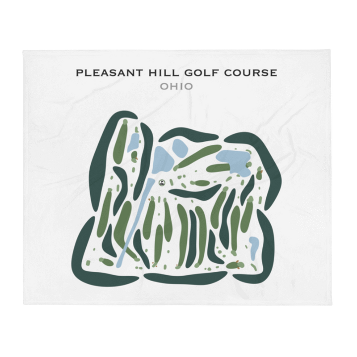 Pleasant Hill Golf Course, Ohio - Printed Golf Courses