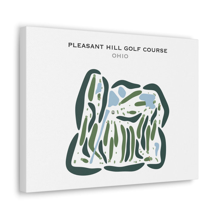 Pleasant Hill Golf Course, Ohio - Printed Golf Courses